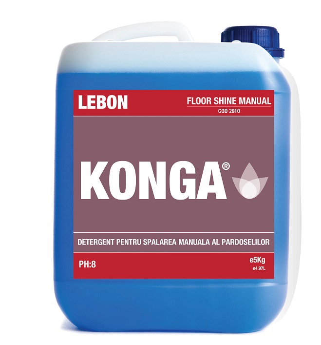 Detergent pentru spalarea manuala a pardoselilor Floor Shine Manual Konga 5L